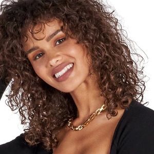 New wrapped Eddie Borgo chunky gold chain link necklace